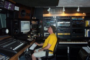 Jim at work Silent Sound studio West Hollywood